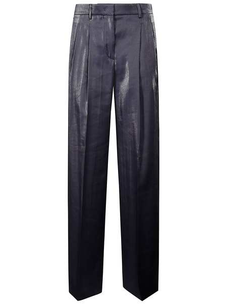 Incotex Grey Linen Pants | Garmentory