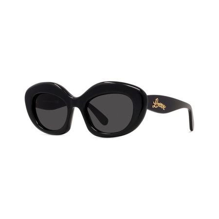 【送料&関税込】Loewe Anagram Lw40160i - Black Sunglasses Loewe ANAGRAM LW40160I