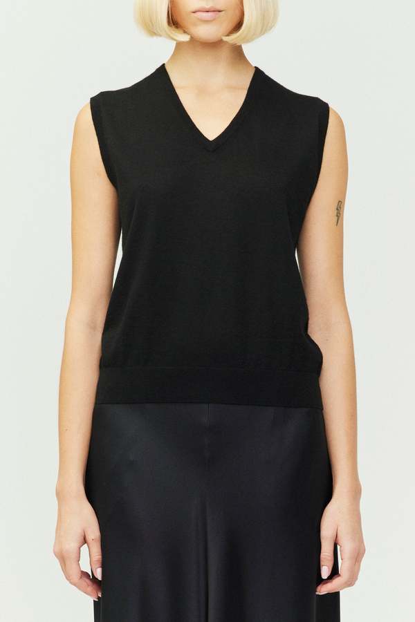 Lisa Yang Lauri Vest - Black
