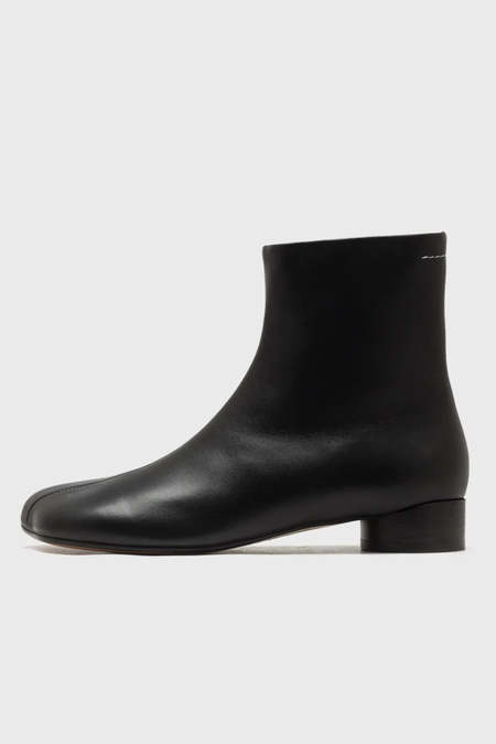 ★MM6 MAISON MARGIELA★SATIN ANKLE BOOTS MM6 Maison Margiela Anatomic 70mm Ankle Boots | Neutrals