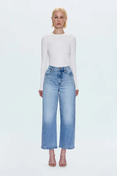 ★RAIVE★ Carpenter Denim Pants in Ivory VJ4ML17103 ☆RAIVE☆ Carpenter Denim Pants in Ivory VJ4ML17103