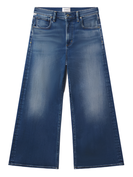 【604SERVICE】 BEADED U SHAPE WAIST JEAN 604service Beaded U Shape Waist Jeans | Garmentory