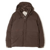 Ten c Short Puffer Jacket - Marrone Cacao - Thumbnail 1