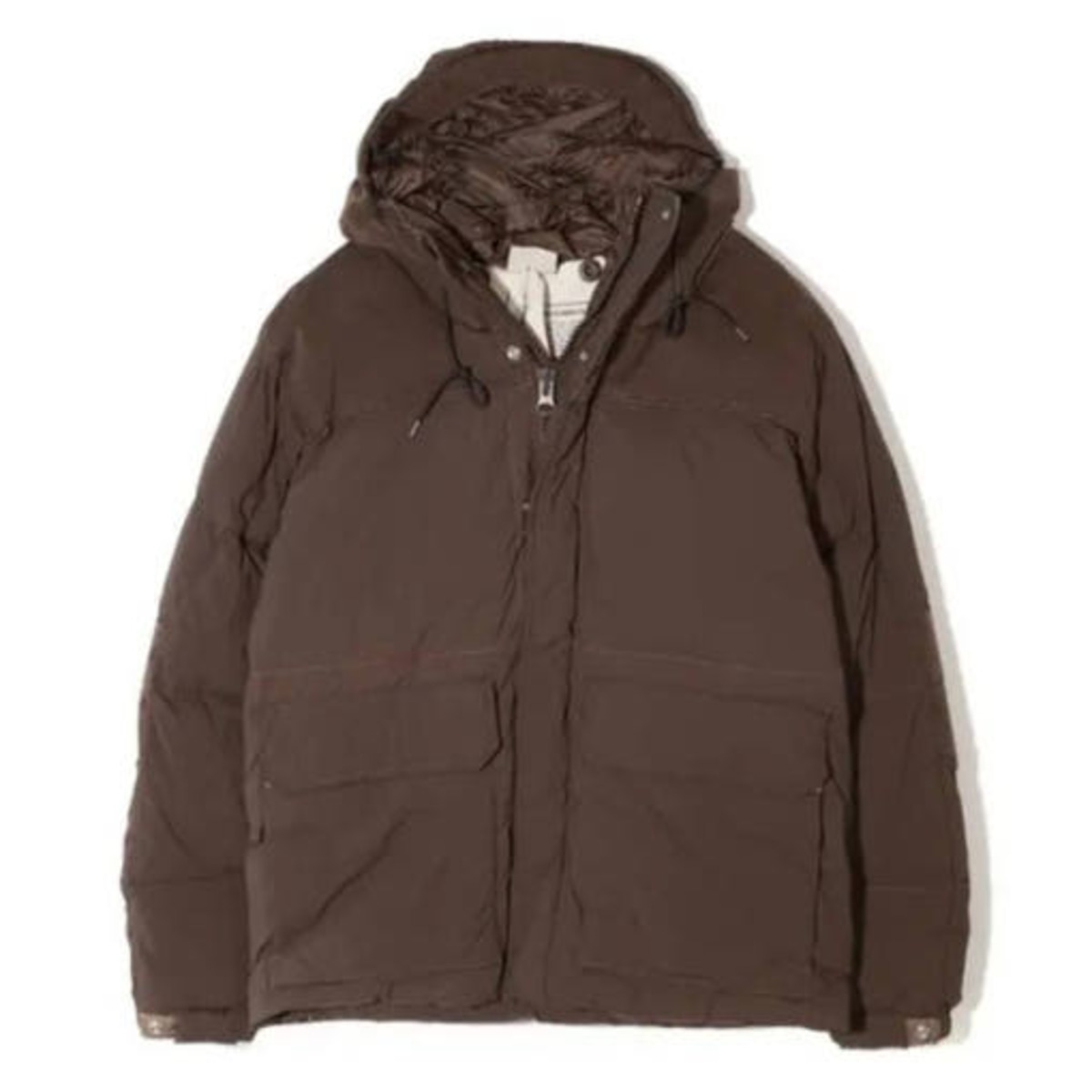 Ten c Short Puffer Jacket - Marrone Cacao - Image 1 of 1