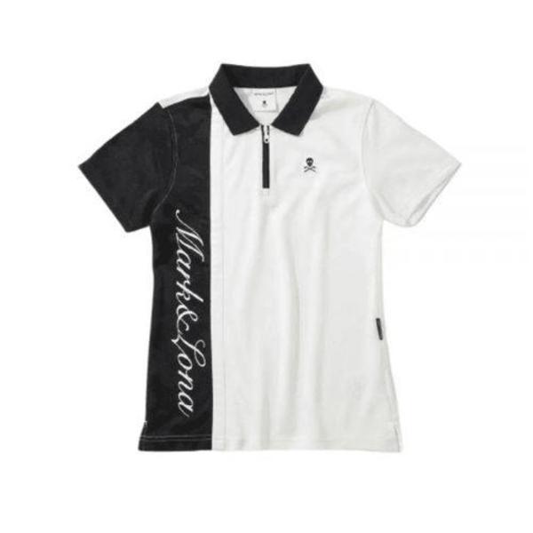 MARK&LONA LEON別注【美品】Speck Polo | MEN MARK&LONA Polo Shirt - White | Garmentory