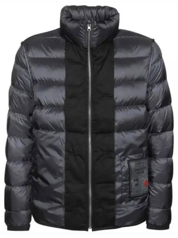 Ten c Bubble Jacket - Grigio Eclisse