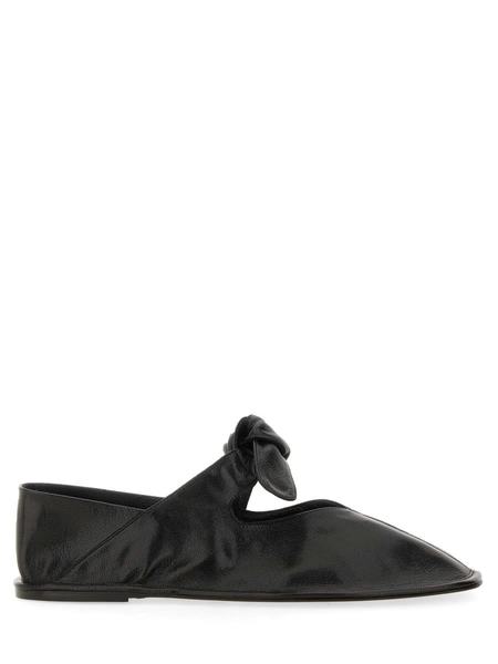 ◆HEREU◆ Single Flat Shoes Black WFR23DANS001BLACK WFR23DAN MUSINSA | HEREU Single thread Flat Shoes - Black