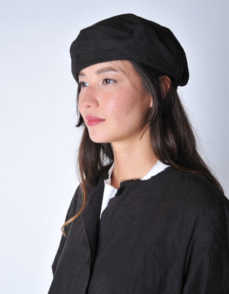 Misha & Puff Popcorn Beret - Carbon Grey | Garmentory