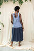 Beaumont Organic Noelle Dress - Blue - Thumbnail 4