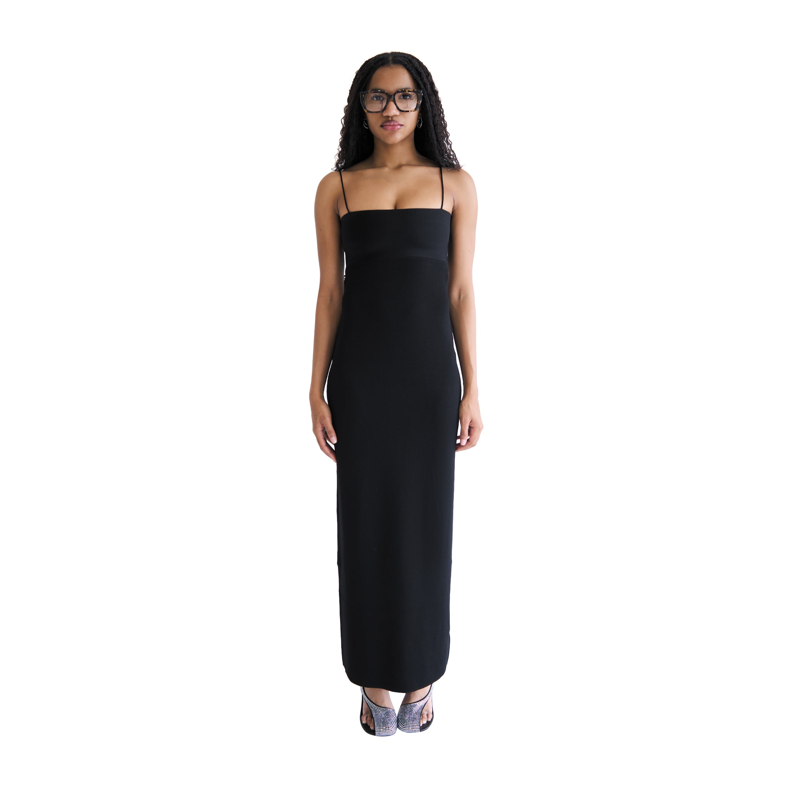 ALEXANDER WANG Cami Band Slip Dress - Black | Garmentory