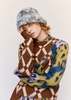 Marni Leopard Argyle Two-In-One Knit Sweater - Thumbnail 1