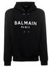 Balmain Hoodie - Black - Thumbnail 1