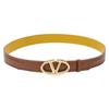 Valentino Garavani Belt - Tobacco Curry Yellow - Thumbnail 1