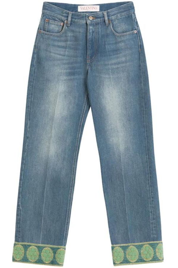 Valentino Garavani Denim Pants - Denim