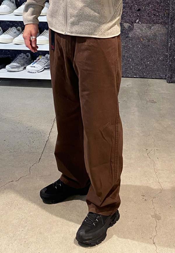 gramicci pant straight fit tobacco Gramicci Straight Fit Pant