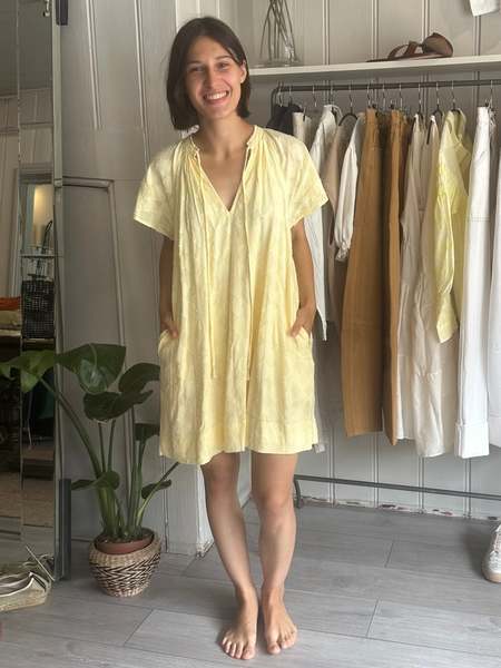 ★KIMHEKIM★Corset Layered Cotton Mini Shirt Dress★大人気★ Corset Layered Cotton Mini Shirt Dress (Black) - KIMHĒKIM