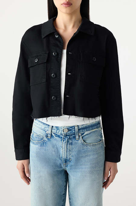 ジャケット・アウター France / WESSEL HANNOH stitch denim jkt Hannoh Wessel Virgil Jacket in Sepia | Aniseed Boutique