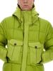 Ten c Short Puffer Jacket - Verde Assenzio - Thumbnail 4