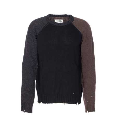 【関税&送料込】Maison Margiela Black Mohair Blend Oversize ONENESS_0000_MM6-BEAR-HOODIE-