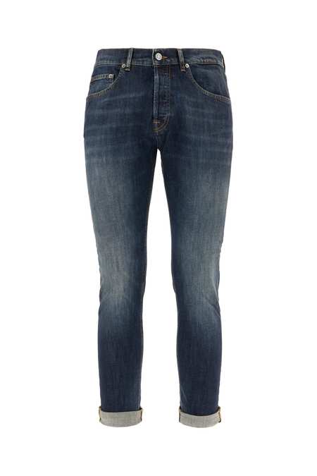 デニム・ジーパン Dondup Jacklyne Trousers Jeans Jacklyn wide leg in denim fisso lyocell da donna, blu