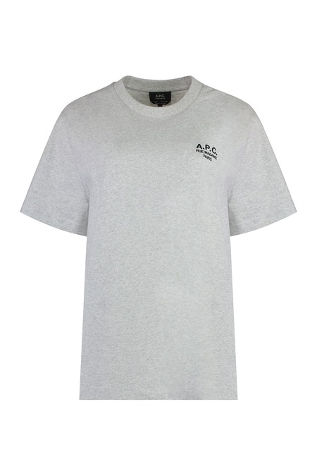 【送料&関税込】A.P.C. T Shirt Boxy Leo A.P.C. Boxy Leo T-Shirt - Aab White | Garmentory