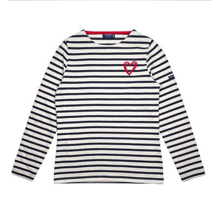 Saint James Vaujany Long Sleeve Shirt - Navy/Blue | Garmentory
