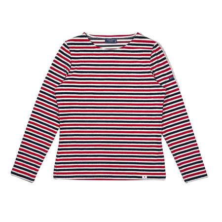Saint James Vaujany Long Sleeve Shirt - Navy/Blue | Garmentory