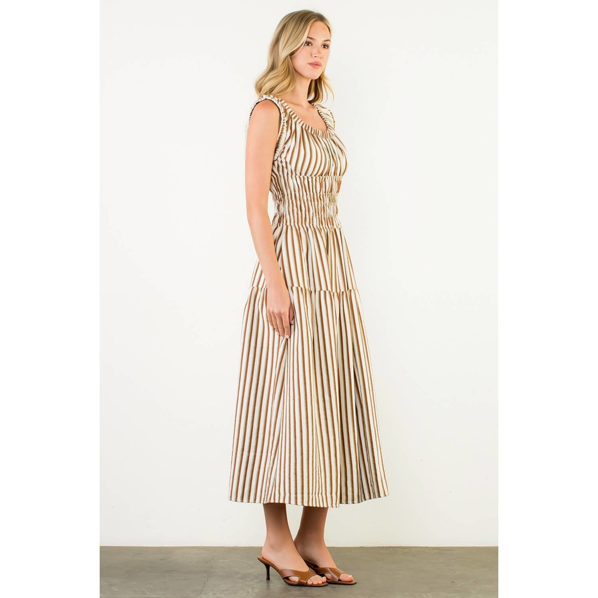 sand brown dress Golden Sand US 6 main image 1