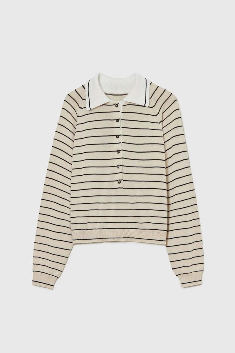 Cordera Organic Cotton Striped Polo