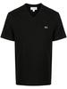 Lacoste TH6710031 T-Shirt - Black - Thumbnail 1