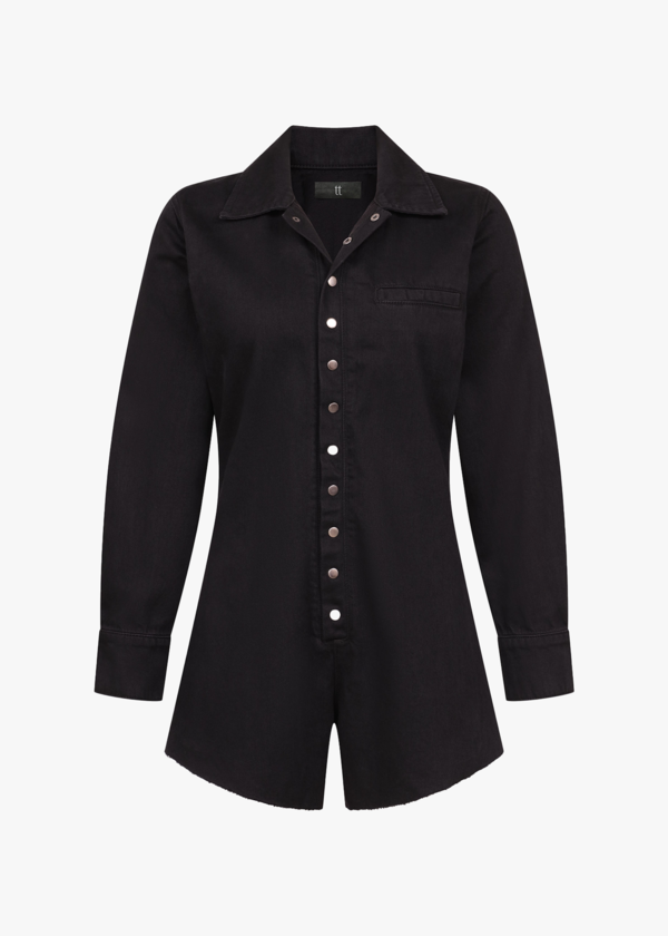 TT Studios Deanna Romper - Black