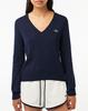 Lacoste Sweater - Navy Blue - Thumbnail 1
