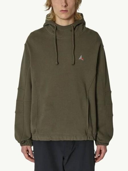 値下げ中　ROA Hemp crewneck ブラウン ROA-Brown-Hemp-Crewneck---