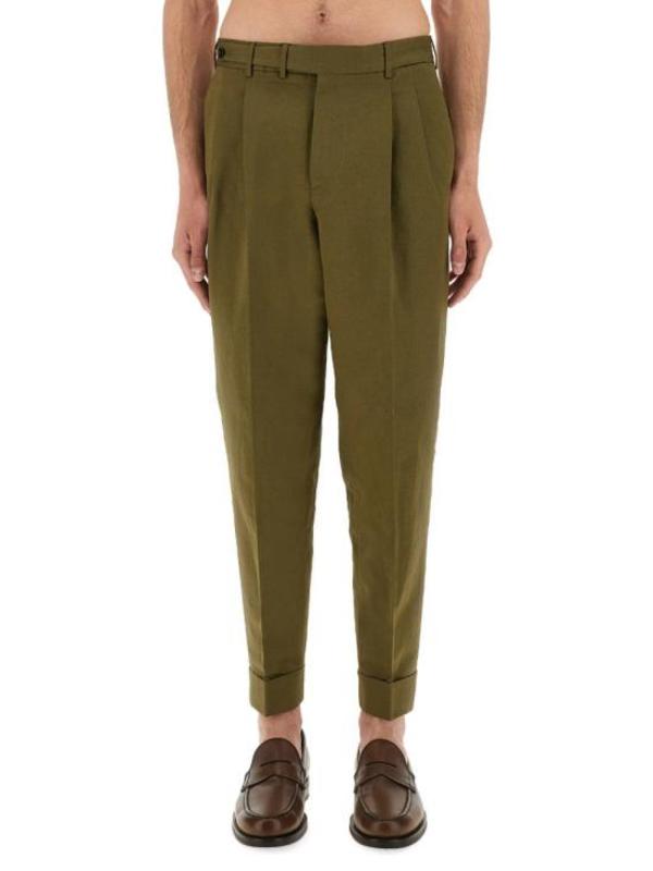 PT TORINO Straight Pants - Militare