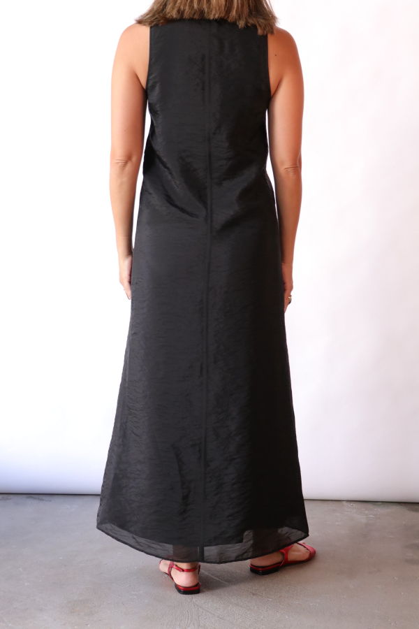 Gauchere Sleeveless A-Line Dress