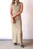 Gauchere Sleeveless Long Dress - Thumbnail 3