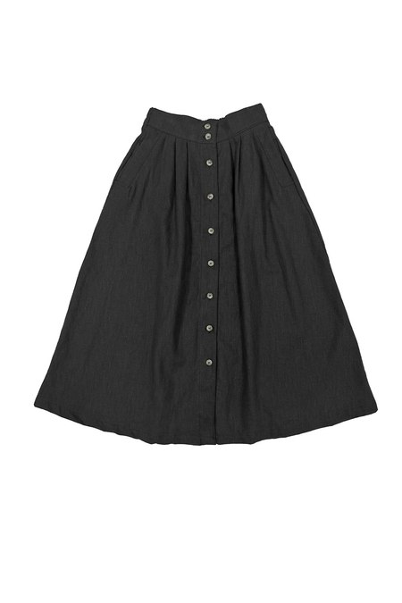 Issey Miyake Linkage Skirt - Black | Garmentory