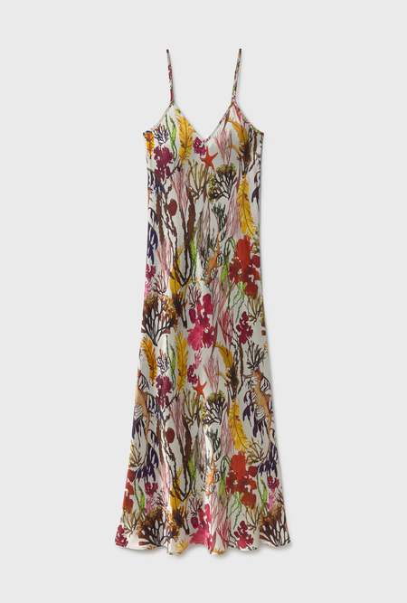 silk laundry 90s slip dress pine price 90s Slip Dress Pine