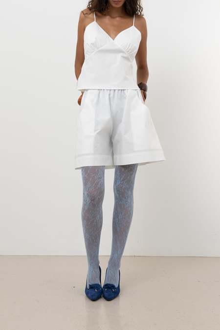 Auralee Wool Max Canvas Shorts - Black | Garmentory