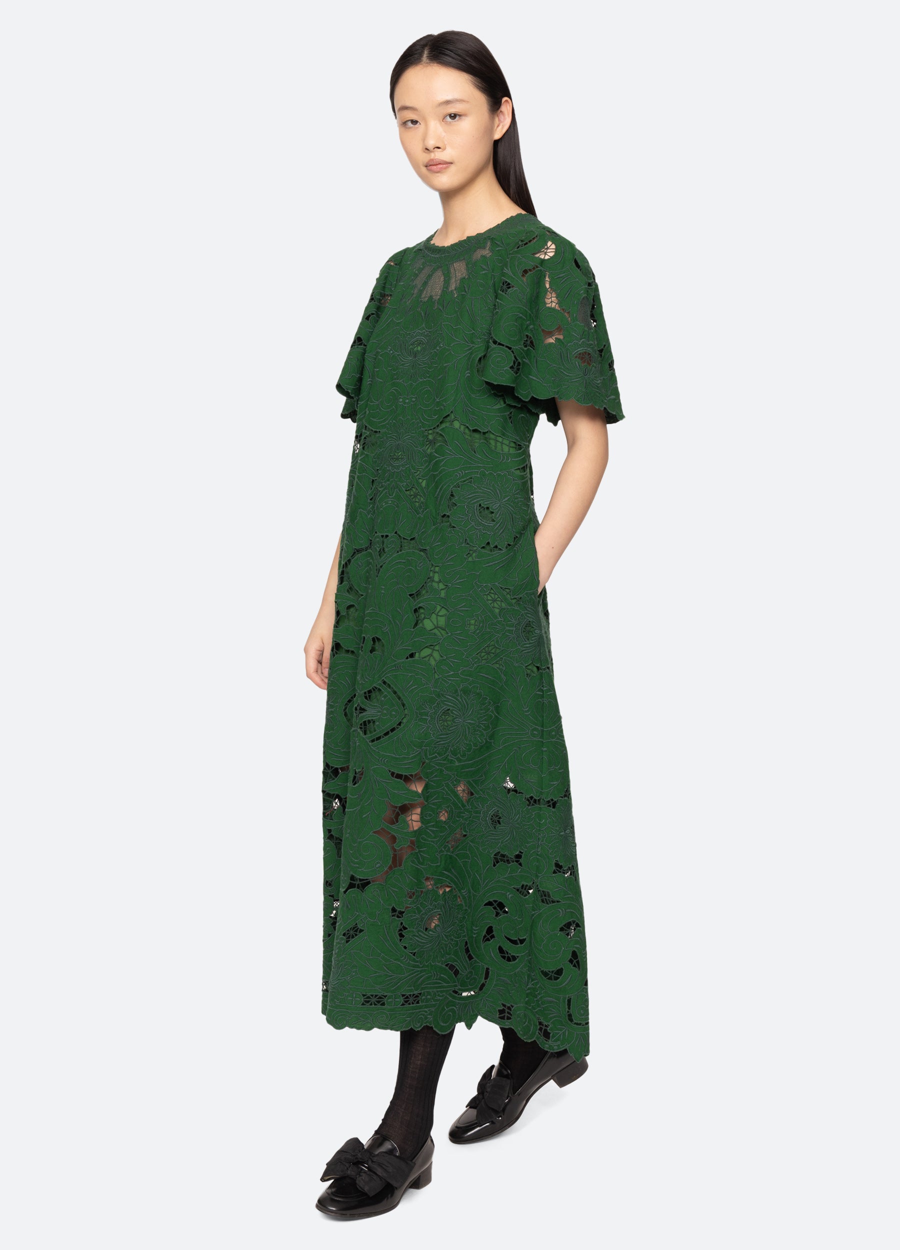 Sea NY Ceci Dress - Green | Garmentory Sea NY Ceci Dress - Green | Garmentory