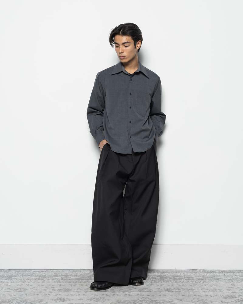 COMMON DIVISOR Basel Triple Pleated Pants W/P Pants | Garmentory