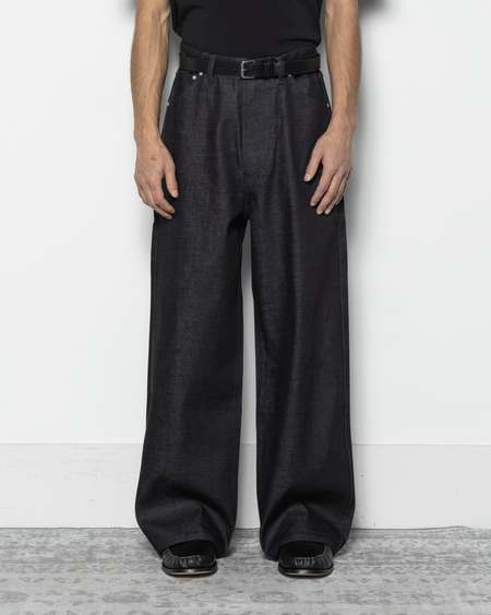 COMMON DIVISOR Rhombus Denim - Black | Garmentory