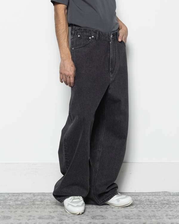 COMMON DIVISOR Pollux Washed Denim Pants | Garmentory