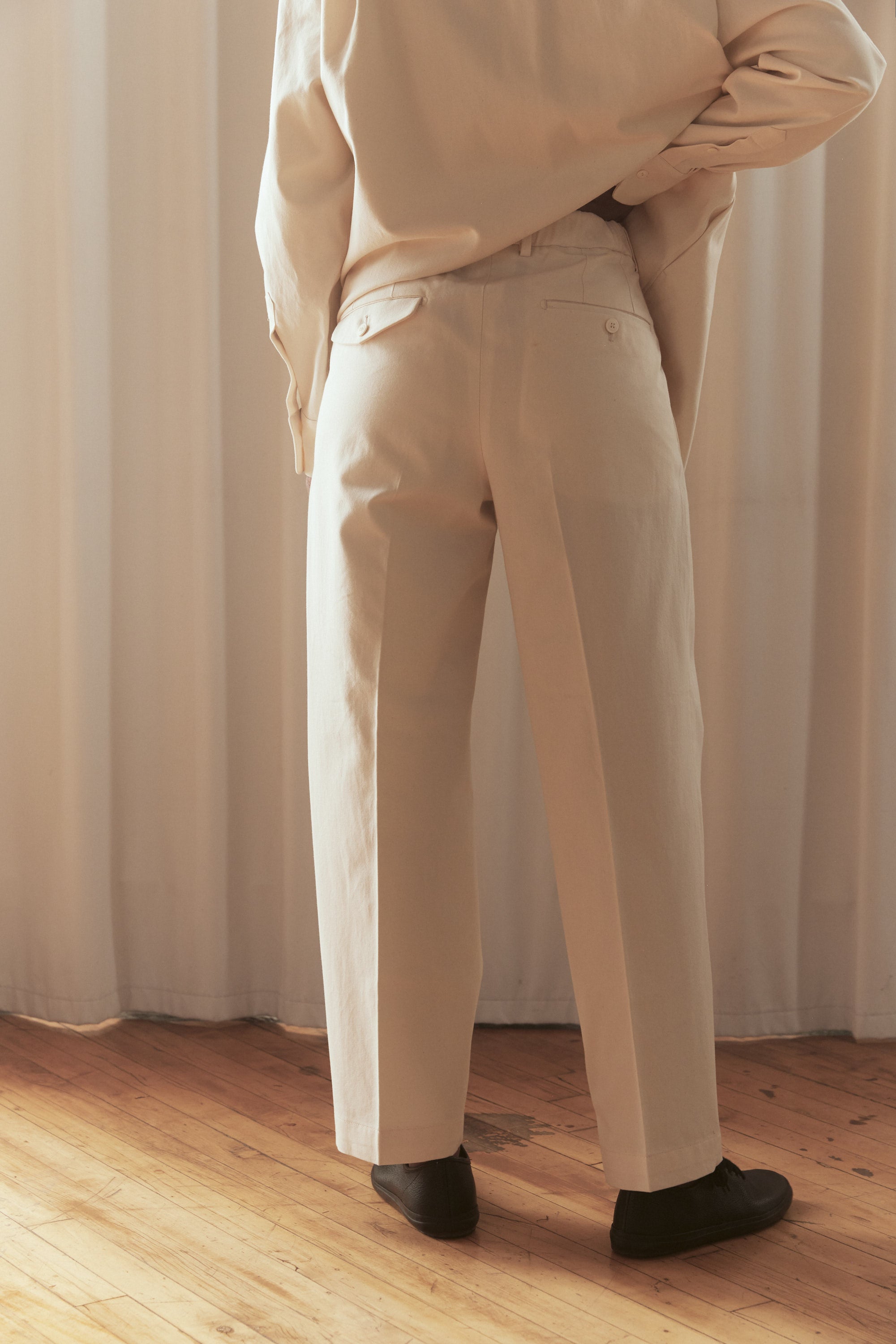 Yoko Sakamoto Double Pleated Trousers | Garmentory