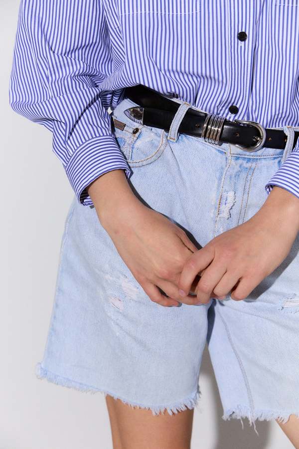 Kas Maria Thin Stripe Shirt