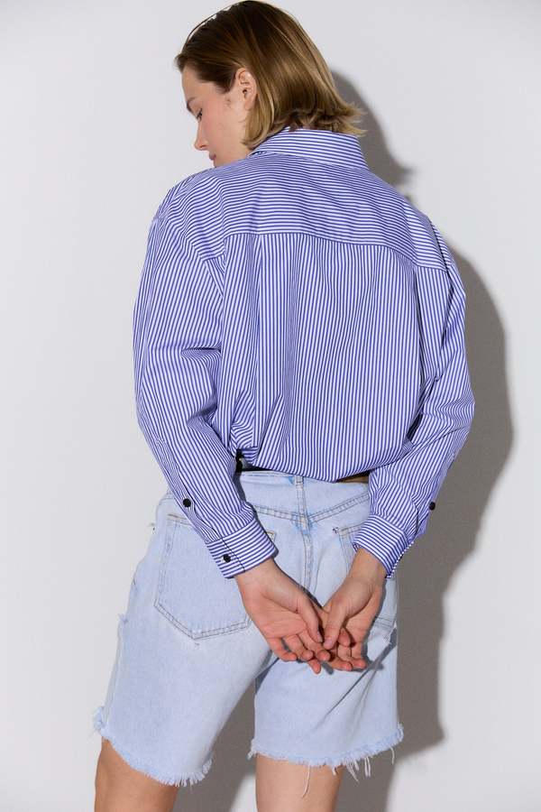 Kas Maria Thin Stripe Shirt