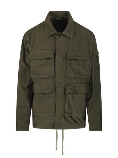 COMMON DIVISOR Vale Stand Collar Jacket - Black Denim