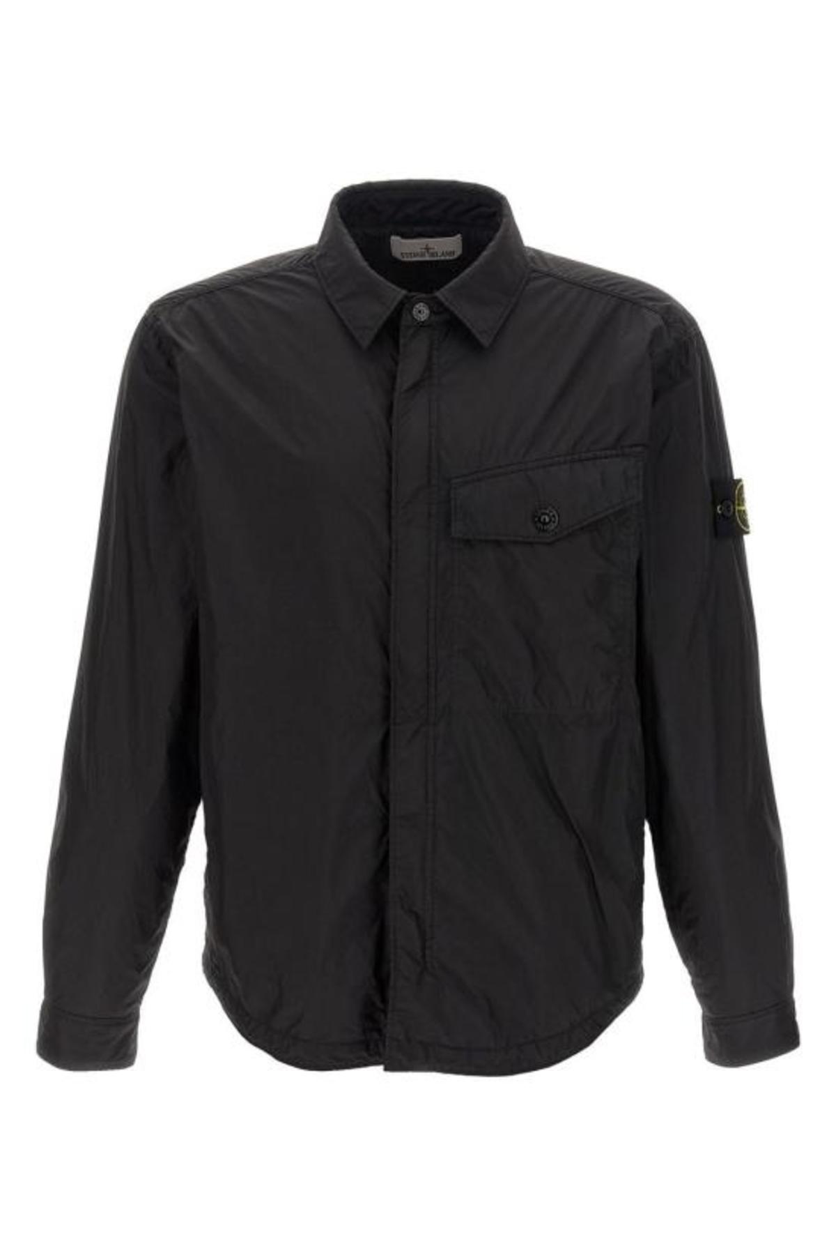 Stone Island Jacket - Black - Image 1 of 5