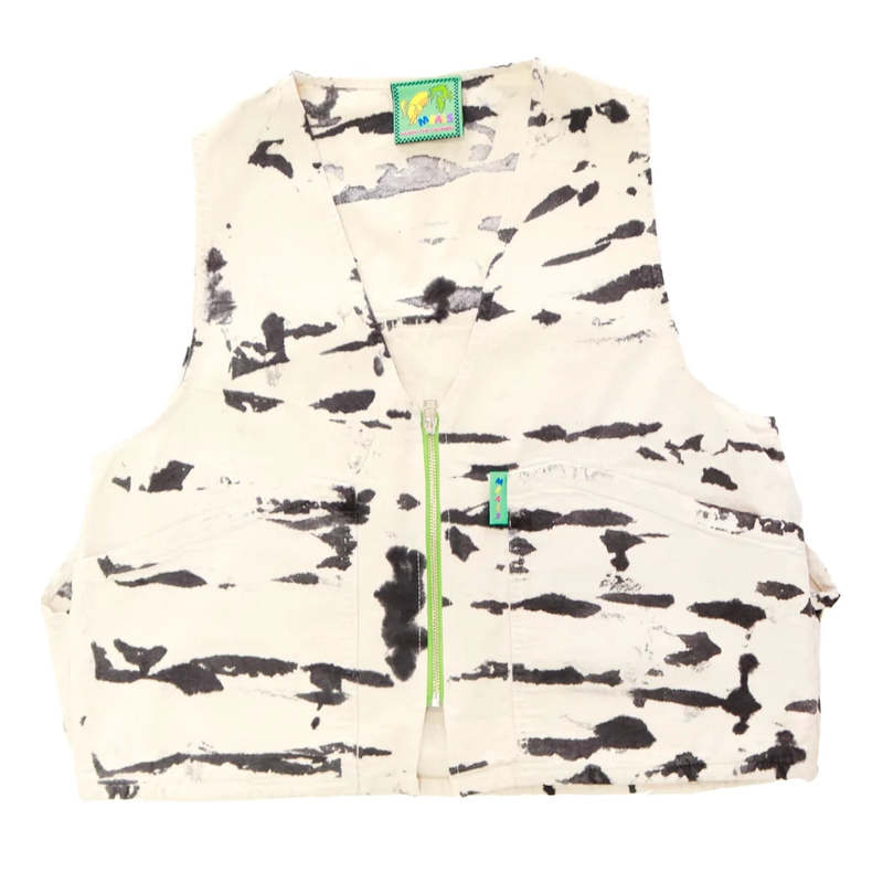 Meals Work Vest - Licorice Black/Blue Cheese Meals Work Vest - Licorice Black/Blue Cheese