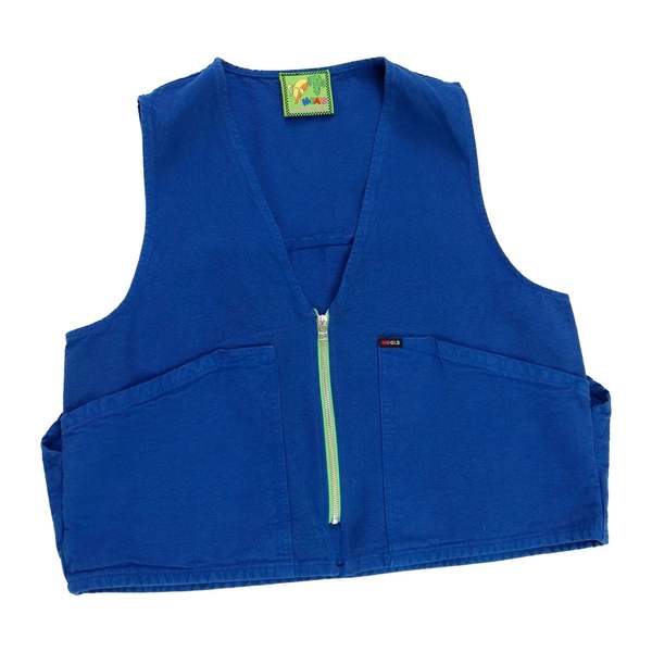 Meals Work Vest - Licorice Black/Blue Cheese Meals Work Vest - Licorice Black/Blue Cheese